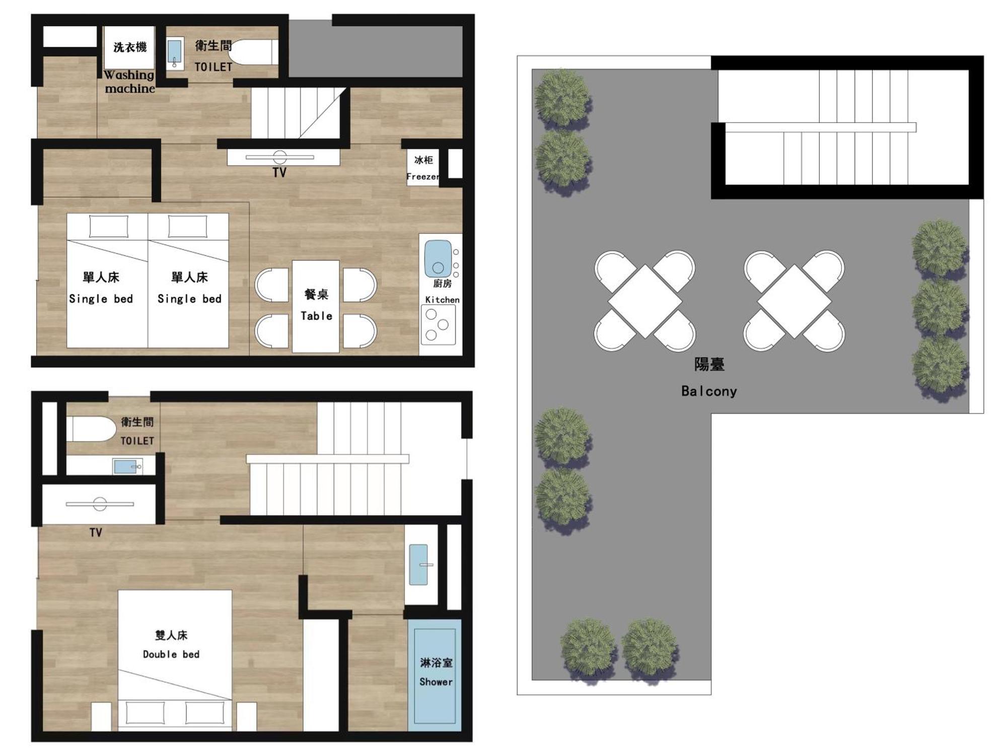 Reikyo Garden Osaka Apart otel Dış mekan fotoğraf